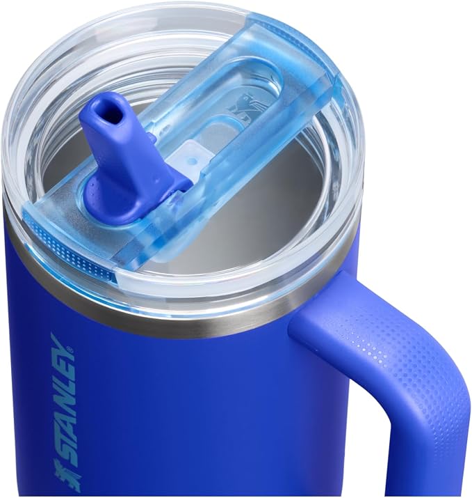 STANLEY Quencher ProTour Flipstraw Tumbler, 40 oz, Cobalt | Built-In Straw & - Image 2