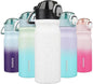 BJPKPK 18 oz Water Bottle with Straw & Handle, Insulated Stainless Flask | Leak by BJPKPK