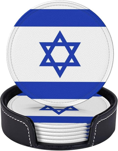 Israel Flag Coasters for Drinks - Image 6