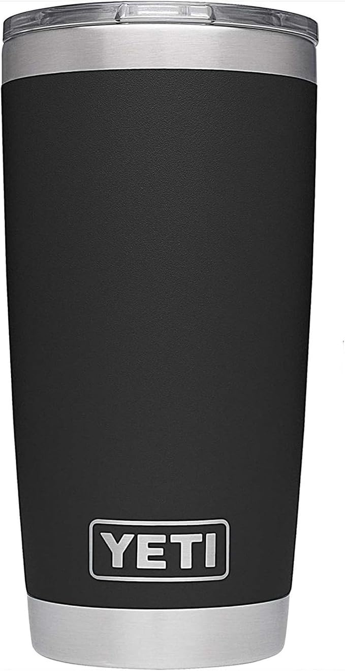 YETI Rambler 20 oz Stainless Steel Vacuum Insulated Tumbler w/MagSlider Lid by YETI