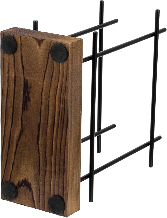 MyGift Matte Black Napkin Holders - Image 7
