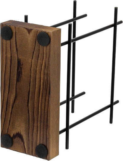 MyGift Matte Black Napkin Holders - Image 7