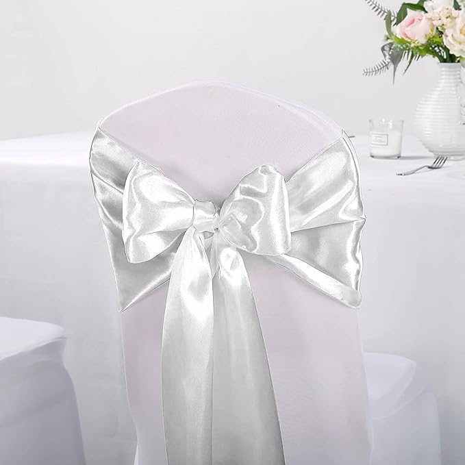 Silver Table Runners, 12x108 Inches, 12 Pack | Satin, Silk and Smooth Fabric - Image 3