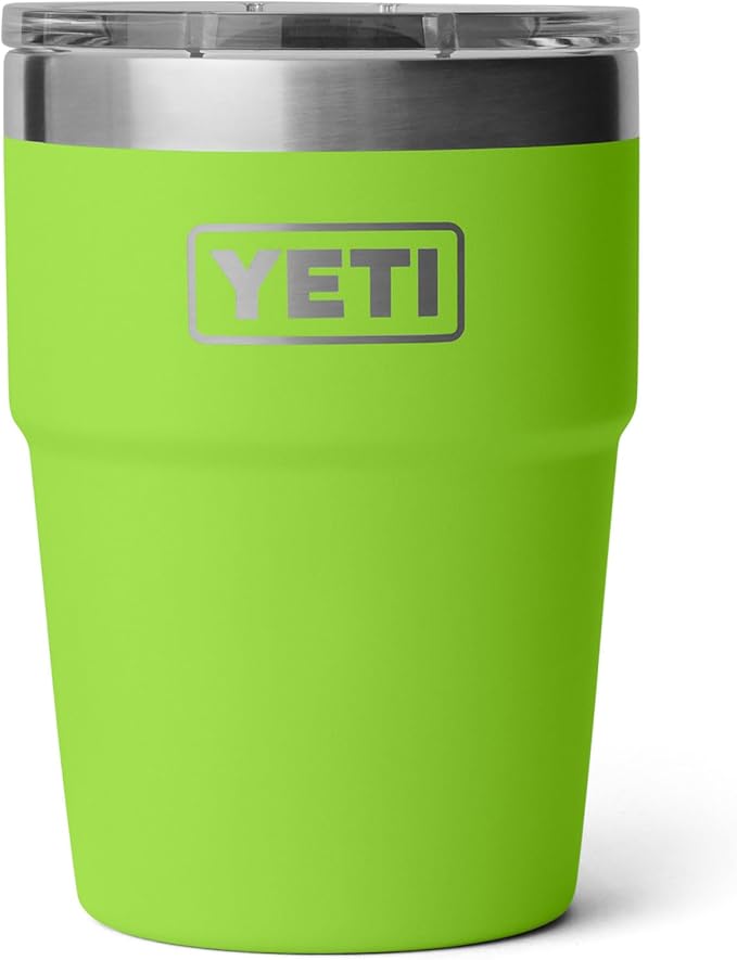 YETI Rambler 16 oz Stackable Tumbler, Vacuum Insulated, Stainless Steel by YETI