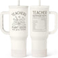 SANDJEST Teacher Appreciation Gift – 40oz Stainless Steel Insulated Tumbler by SANDJEST