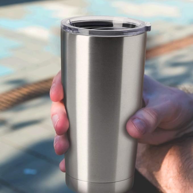 HASLE OUTFITTERS 20oz Stainless Steel Tumblers Bulk, Insulated Travel Cup - Image 5