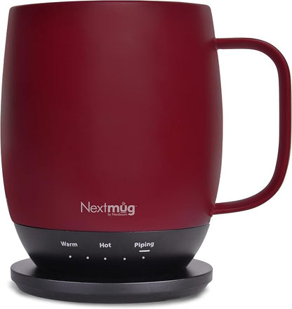 Nextmug - Temperature-Controlled, Self-Heating Coffee Mug by NextmugbyNextboom