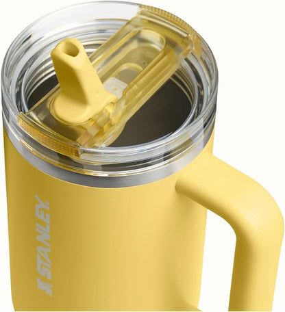 STANLEY Quencher ProTour Flipstraw Tumbler, 40 oz, Daffodil | Built-In Straw & - Image 2