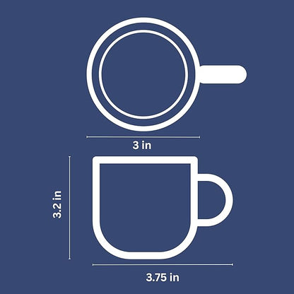 Mindful Design Double Wall Insulated Glasses Espresso Cups - Image 3