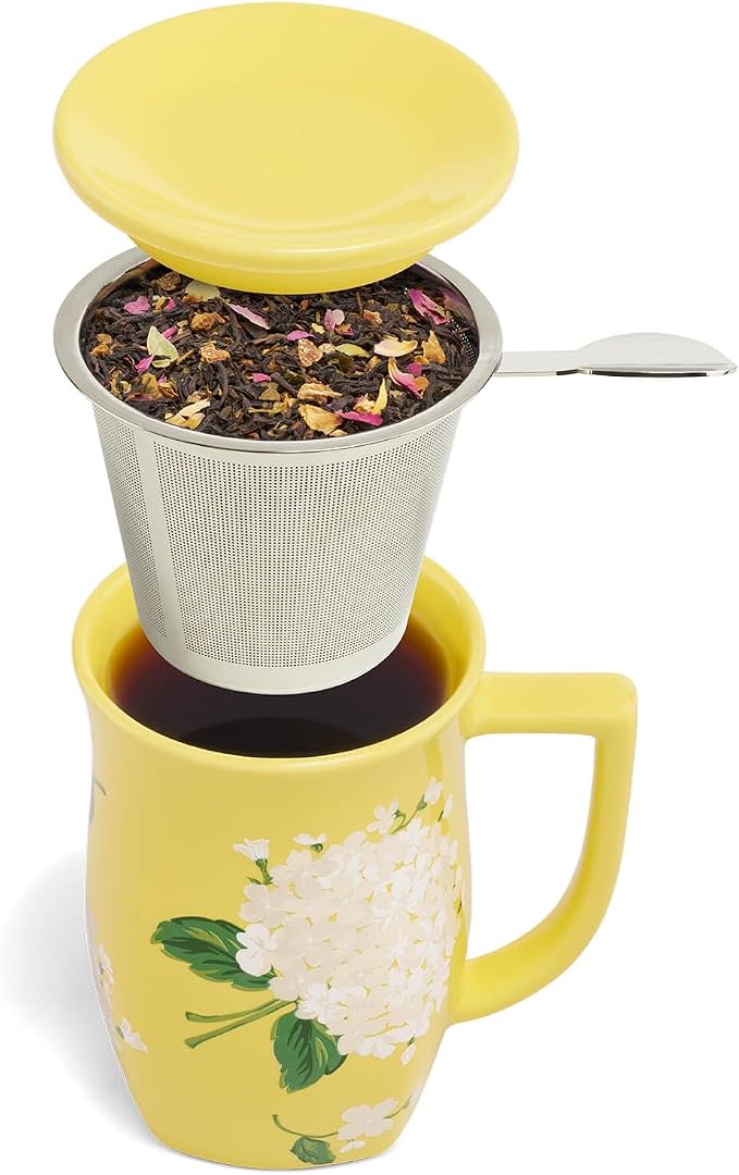 Tea Forte Ceramic Fiore Tea Cup - Image 2
