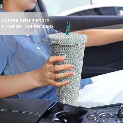 26oz Bling Rhinestone Tumbler - Image 5