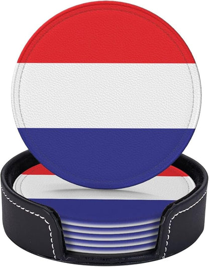 Netherlands Flag Coasters for Drinks - Image 6