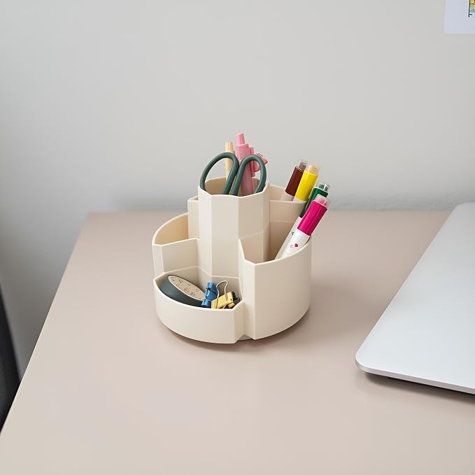 Pen Organizer for Desk Pencil Cup Office Desktop Organizers Cute Pencil Holder - Image 6