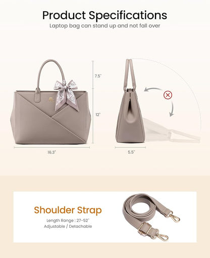 LOVEVOOK Laptop Work Tote Bag for Women - Image 7