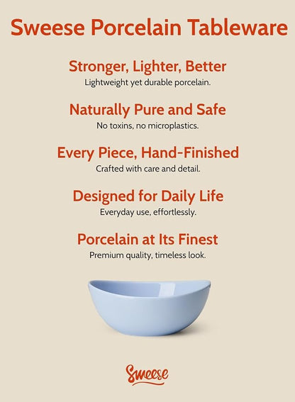 Sweese 18 oz Medium Porcelain Bowls - Image 7