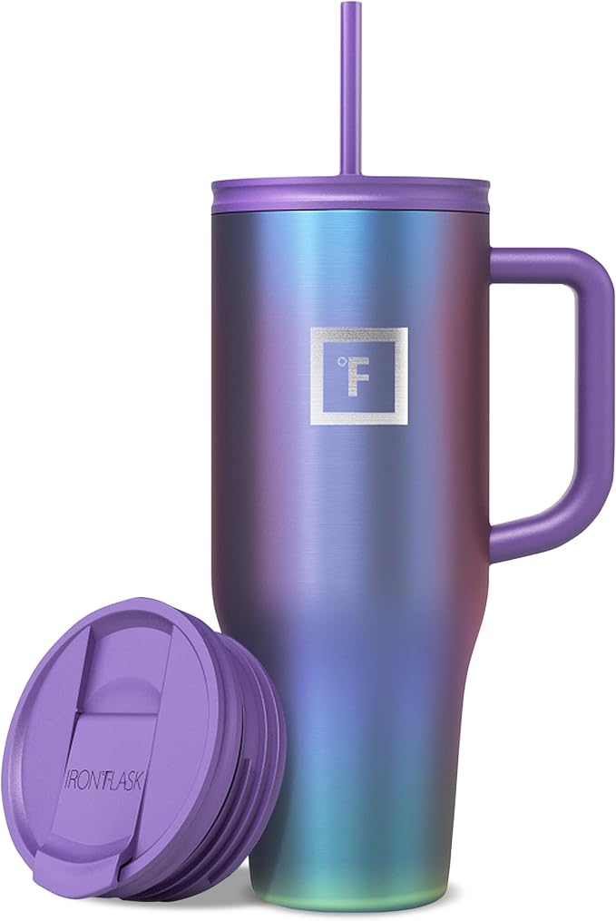IRON °FLASK 40 oz Co-Pilot Insulated Travel Mug | Insulated Travel Mug by IronFlask