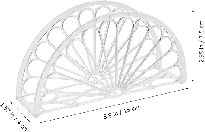 MAGICLULU Transparent Napkin Holder Stand - Image 4