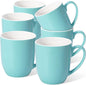 Urbanstrive 16 oz Large Coffee Mugs Set of 6 Ceramic Coffee Mug White Coffee by Urbanstrive