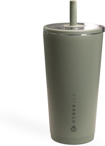 HydroJug Everyday Tumbler 20 oz, Ceramic-Lined Straw Cup by Hydrojug