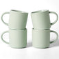 famiware Coffee Mug Set for 4, Star 12 oz Catering Mugs Cup Set by Famiware