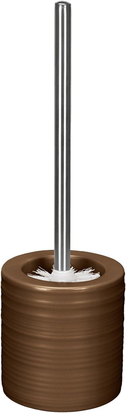Kleine Wolke Sahara Elegant Stoneware Toilet Brush Holder 14.37" t X 4.72" w by Kleine+Wolke