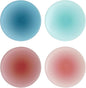 4 Pack Gradient Round Acrylic Coasters, 3.8in | Thick, Heat Resistant, Non-Slip by Unknown