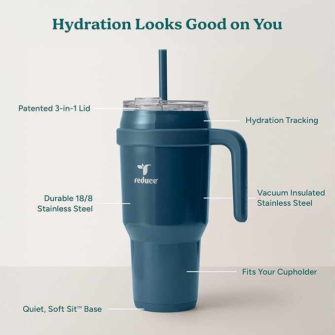 REDUCE 40 oz Stainless Steel Tumbler - Image 4