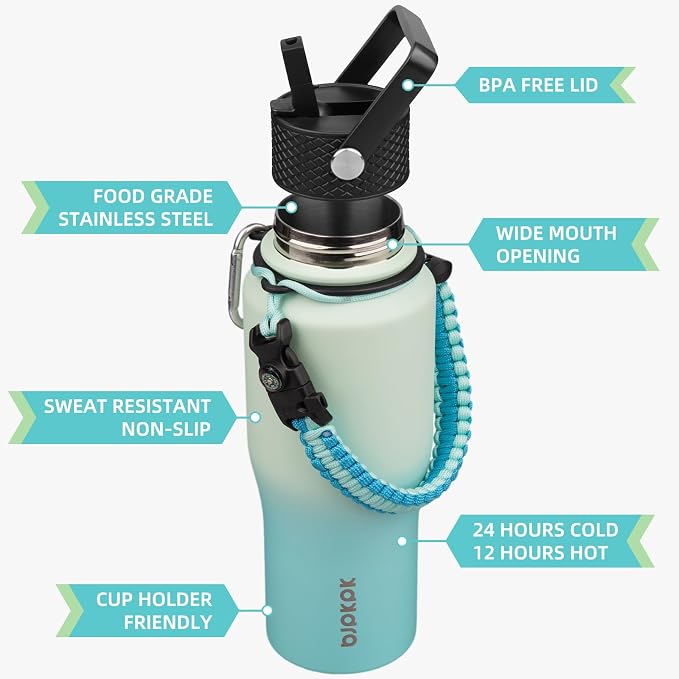 BJPKPK 23oz Insulated Water Bottle - Image 2