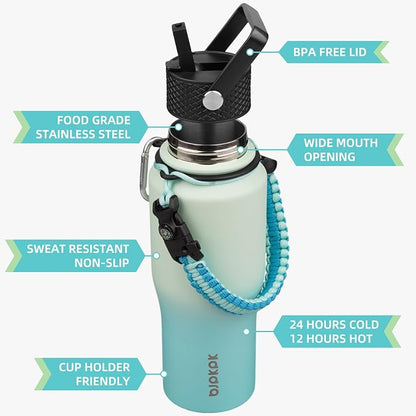 BJPKPK 23oz Insulated Water Bottle - Image 2