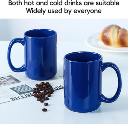 16 OZ Coffee Mugs, Classic Blank Ceramic Cup - Image 4