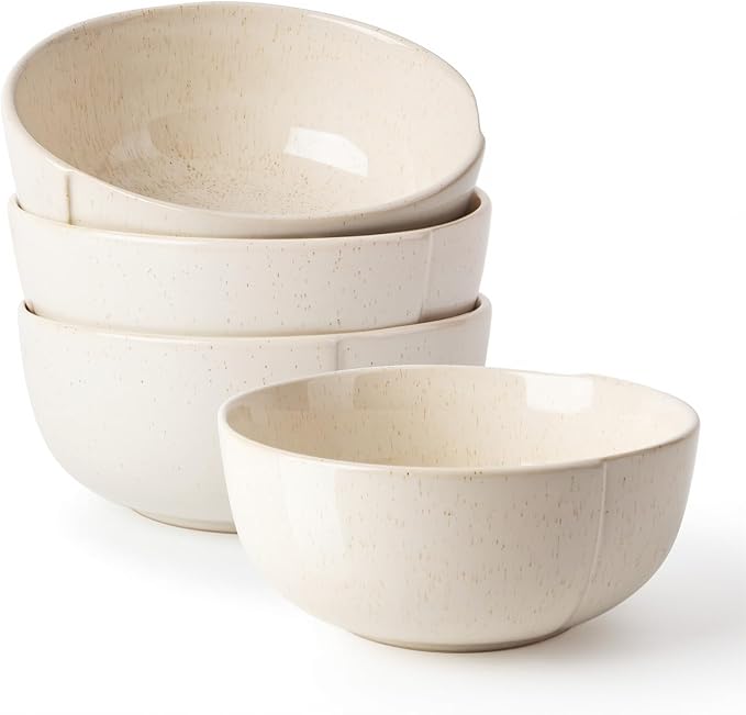 DOWAN 32 OZ Soup Bowls Set of 4, Dishwasher & Microwave Safe by DOWAN