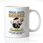Guess Who's The Smartest In The Pond Now 11 oz Mug, Cute Graduate Goose Design by Unknown
