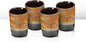 Handicrafts Home Viking Horn Shot Glasses Set of 4, Handmade Natural Ox Horn by HandicraftsHome