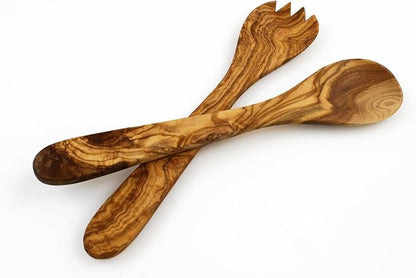 Olive Wood Salad Server Set by ThirteenChefs