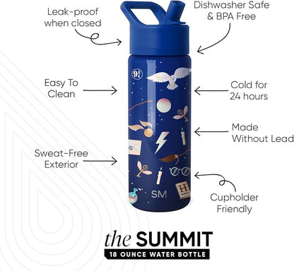 Simple Modern Harry Potter Kids Water Bottle & Toddler Cup | 18oz | Insulated - Image 3
