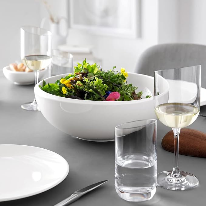 Villeroy & Boch NewMoon Collection Tumbler Set, 4 Pieces, Modern Sloping Design - Image 2