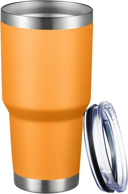 MEWAY 30oz Tumbler Double Wall Vacuum Insulated Travel Mug, Stainless Steel by MEWAY