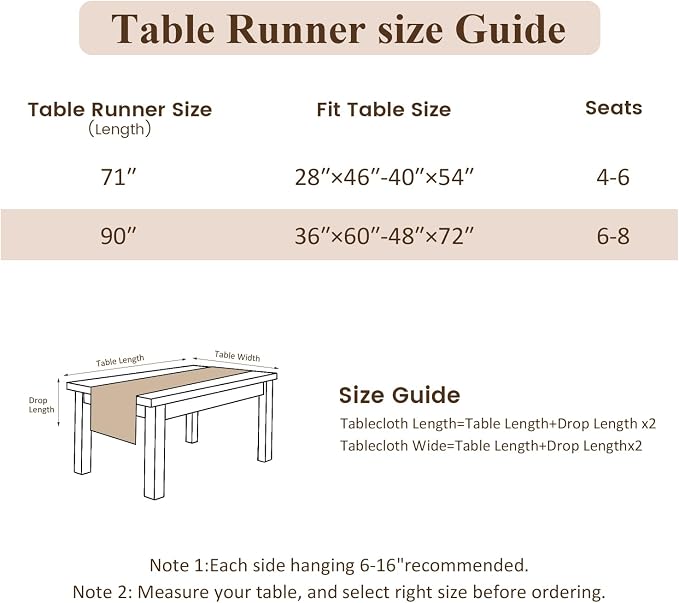Boho Macrame Table Runner with Tassels 90in White Farmhouse Runner | Macrame - Image 5
