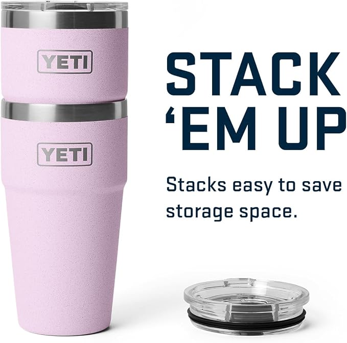 YETI Rambler 20 oz Stackable Tumbler, Stainless Steel, Vacuum Insulated - Image 7