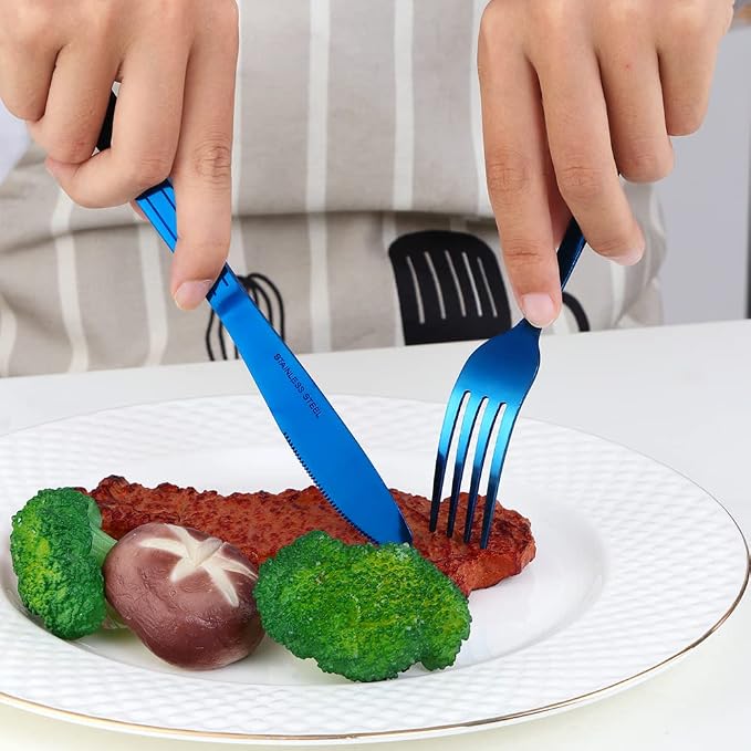 12 Pieces Dinner Fork, Stainless Steel Silverware Forks, 7.1 Inches Metal Fork - Image 2