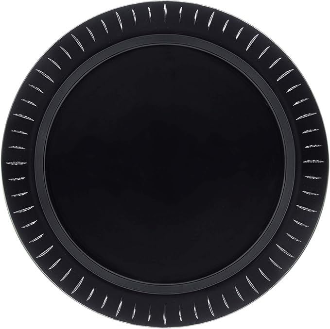 Party Essentials Elegance Quality Hard Plastic 10.25-Inch Round Party/Dinner by PartyEssentials