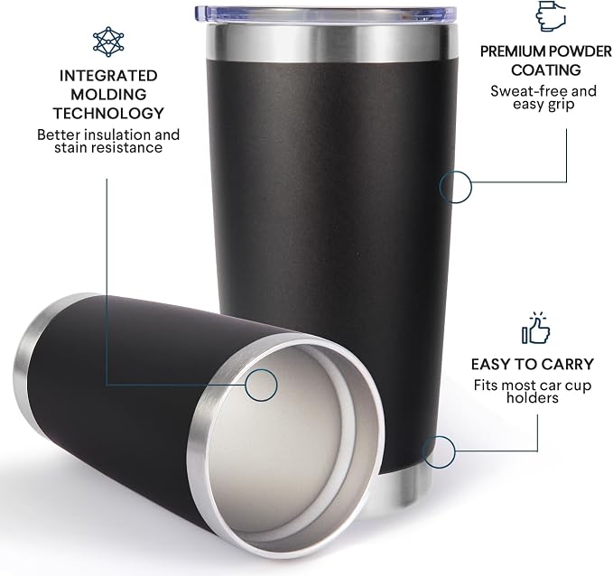 Volhoply 20oz Stainless Steel Tumbler - Image 4