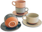Mora Ceramics 8oz Cappuccino Mug Set of 4 by MORA