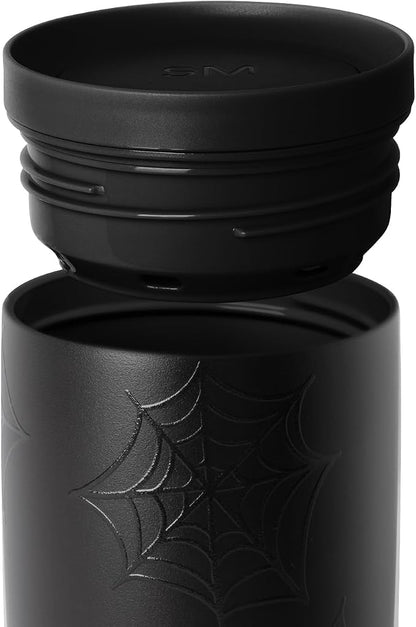 Simple Modern Halloween Travel Coffee Mug 360° Lid | 16oz | Spiderweb | Voyager - Image 4