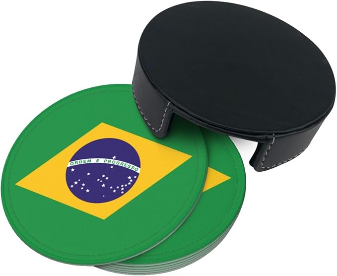 Brazilian Flag Coasters for Drinks - Image 9