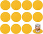 uxcell Round Faux Leather Coasters 4 Inch, Drink Coasters Suit by uxcell