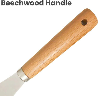 Butter Knives Set of 2, Wood Handle, Durable Stainless Steel Blade, Butter Knife - Image 8