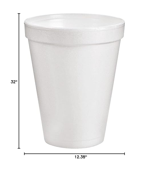 Dart 10J10 Foam Drink Cups, 25 per Bag - Image 8