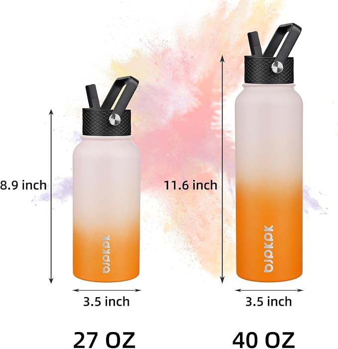 BJPKPK 27oz Insulated Water Bottle - Image 4