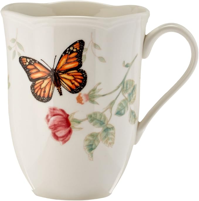 Lenox Butterfly Meadow Porcelain 18-Piece Dinnerware Set - Image 27